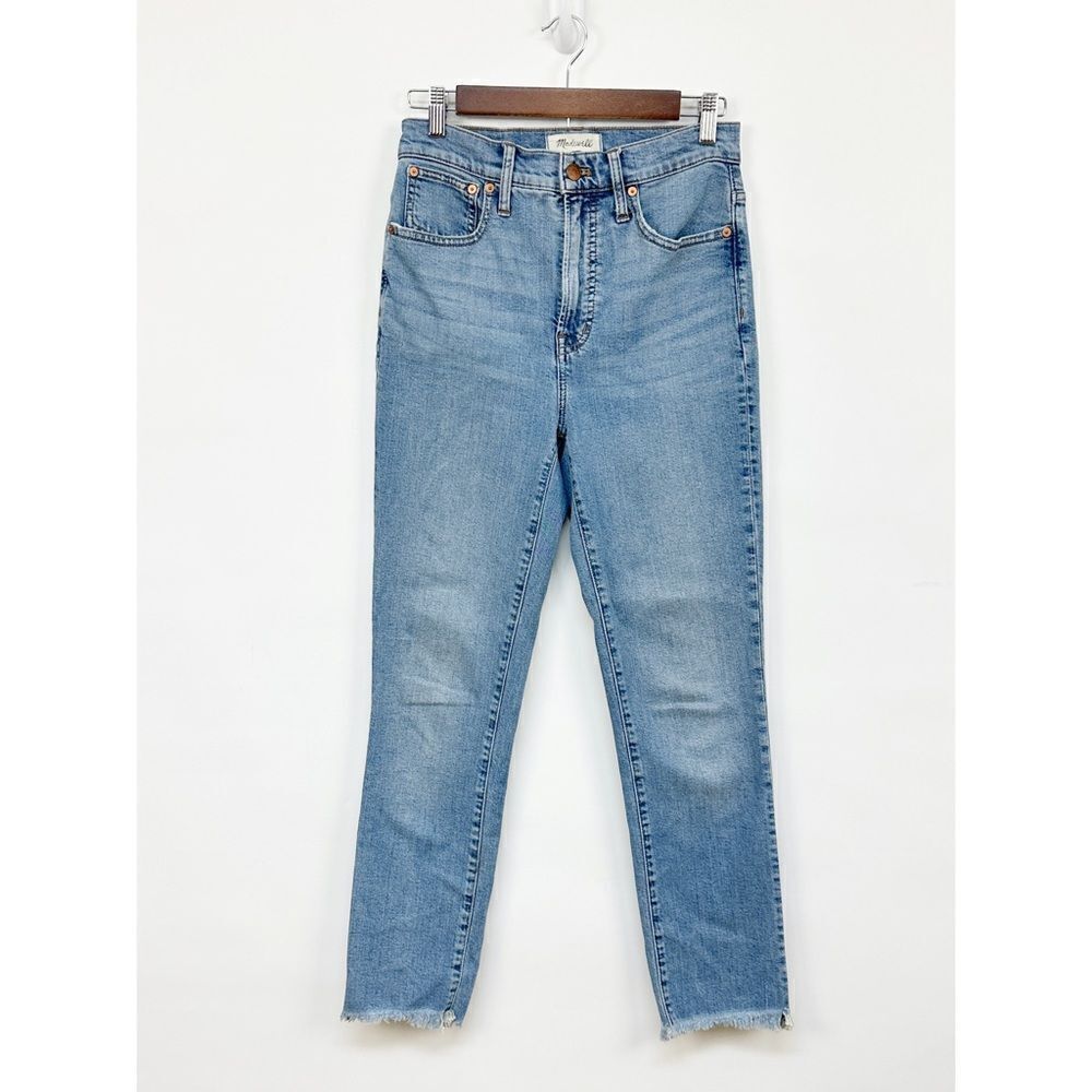 Madewell The Perfect Vintage Jean Raw Hem Size 25